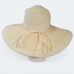 Sun N' Sand Sun Hat Women's One Size Summer Straw Floppy Vacation Beach Boho
